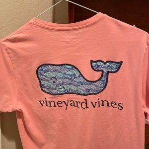 Men pink tshirt by Vineyard Vines